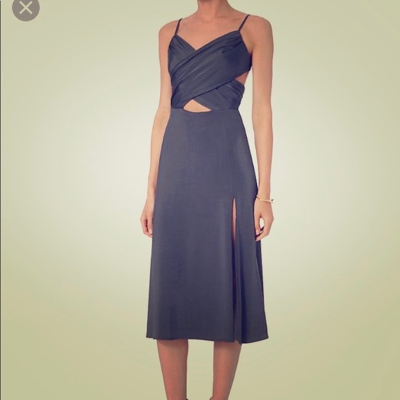 Cushnie et Ochs silk dress cutout from Intermix - Picture 3 of 4